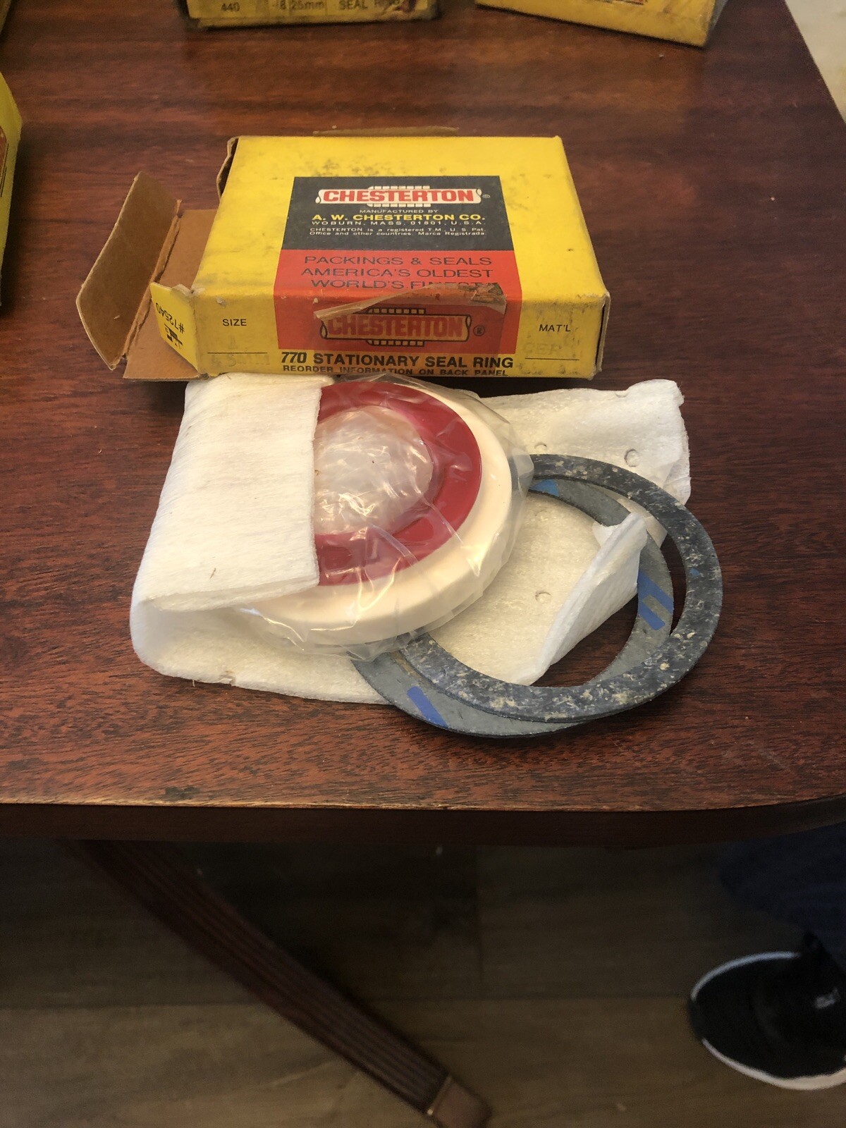Chesterton Model: 770-15-45mm Stationary Seal Ring NEW/OLD Stock
