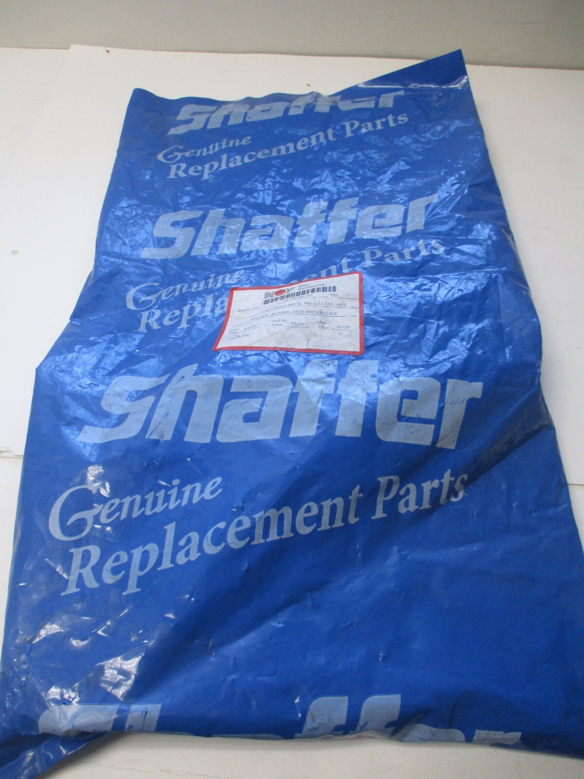 NOV RIG SYS PIPE RAM SEAL, ORACLE P/N 10726998-001, FACE SEAL 4.00 STAND 11-5M