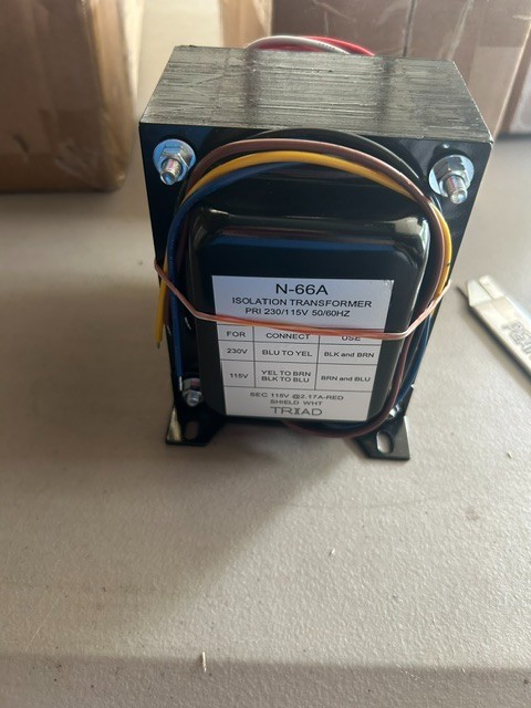 Triad Magnetic N-66A Isolation Transformer