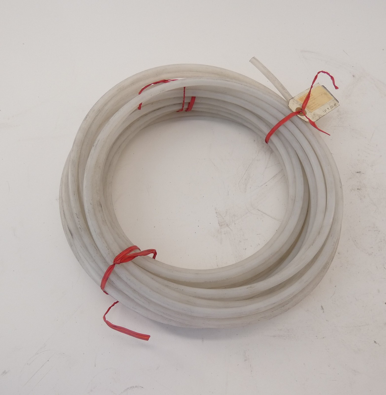 PE064-500N 100′ Polyethylene Tubing 120PSI 1/4″ ID 3/8″ OD – NEW Surplus!