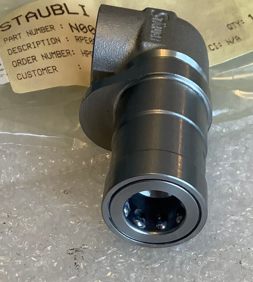 STAUBLI N00625915 QUICK CONNECTOR *NEW*