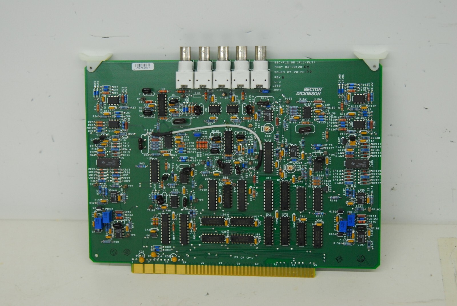 Becton Dickinson SSC/FL2 FL1/FL3 03-20128-02 REV: B Board (FACSCalibur)
