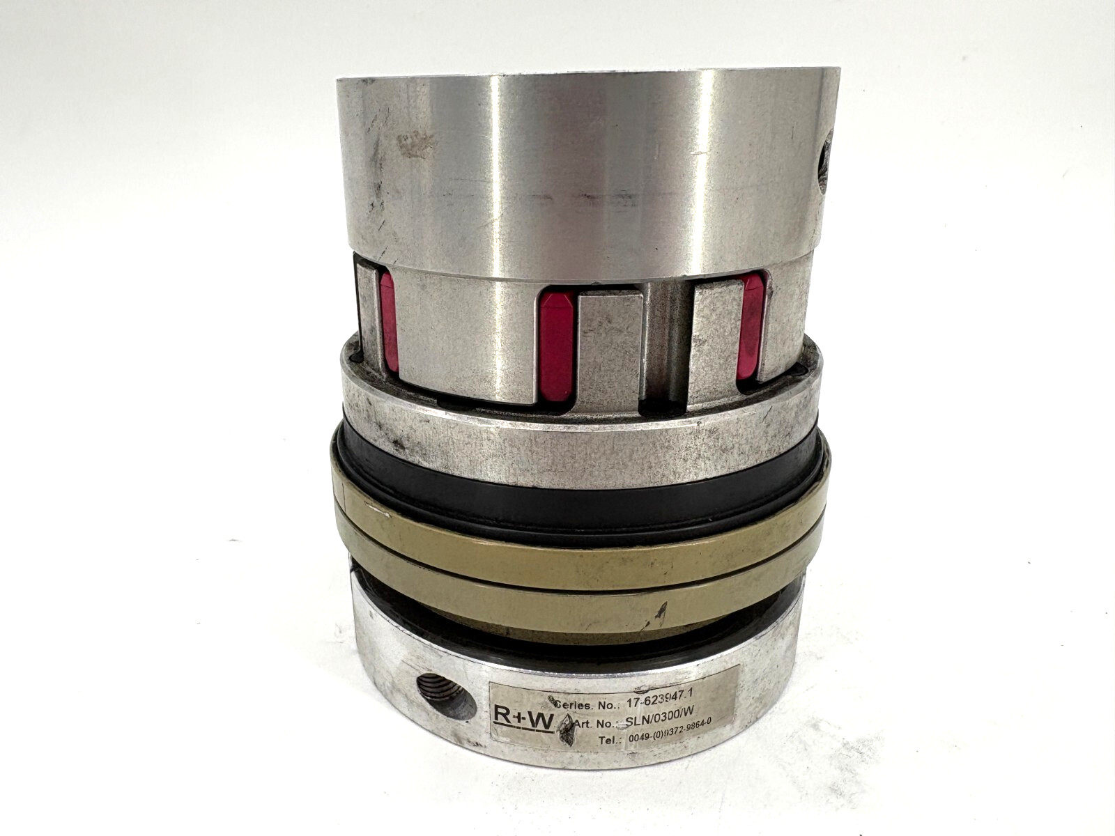 R+W SLN/0300/W Coupling Assembly 1-15/16″ & 2″ Bores Series 17-623947.1 – Used