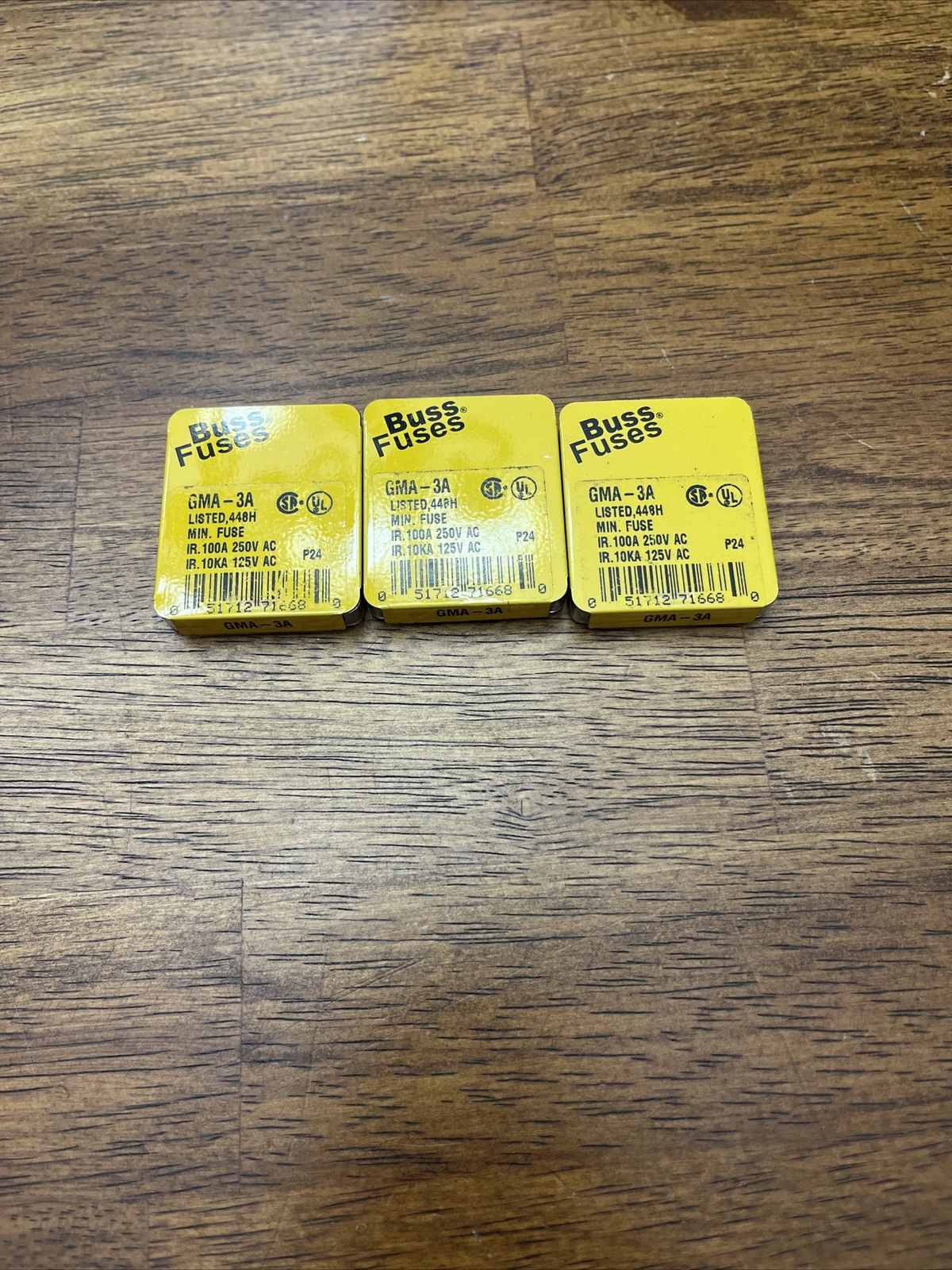 Lot Of 15 Bussmann GMA-3A Buss Fuse 3A 250V GMA3A 3 Packs Of 5