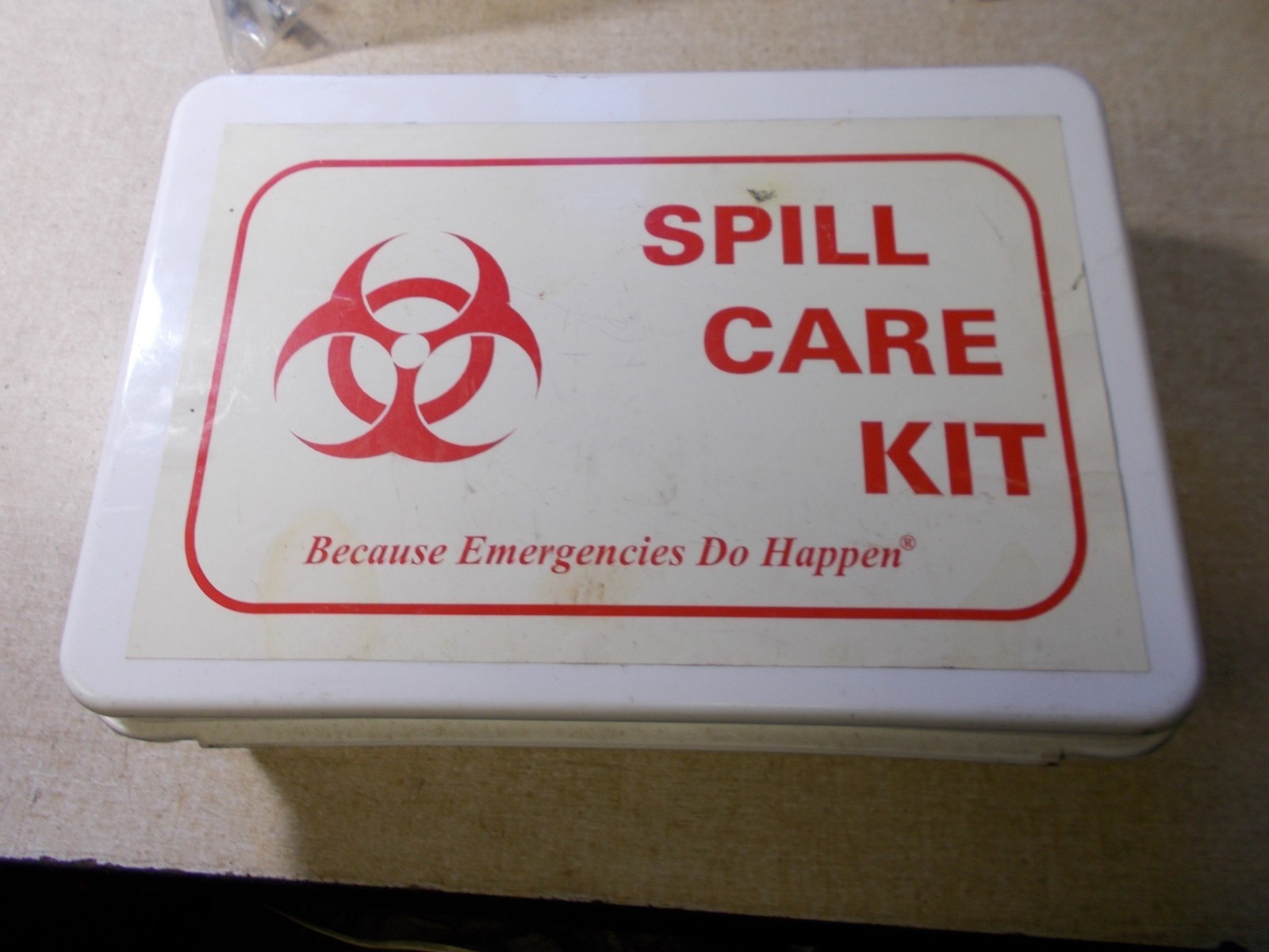 Spill Care Kit Lab safety Supply 26026 *FREE SHIPPING*