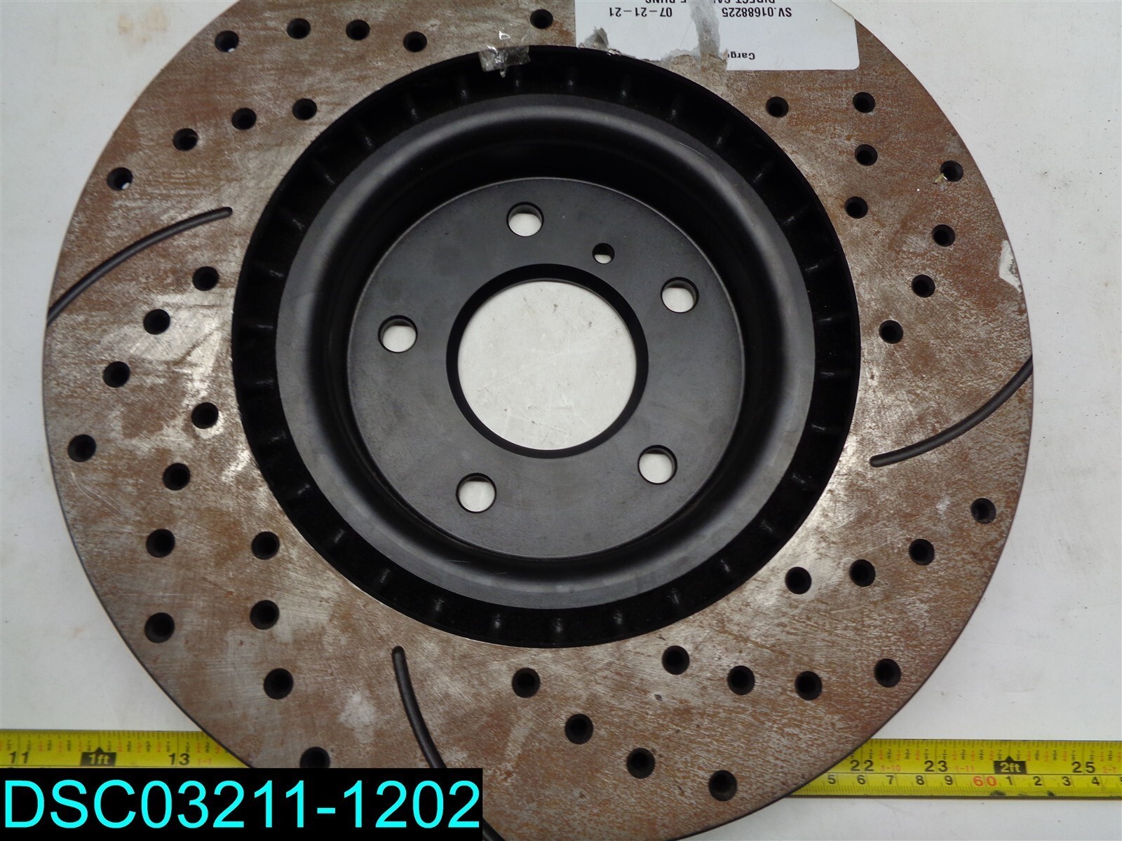 Front Performance Drilled Slotted Brake Rotors v1008-15/10/20-pr41397l-po97557