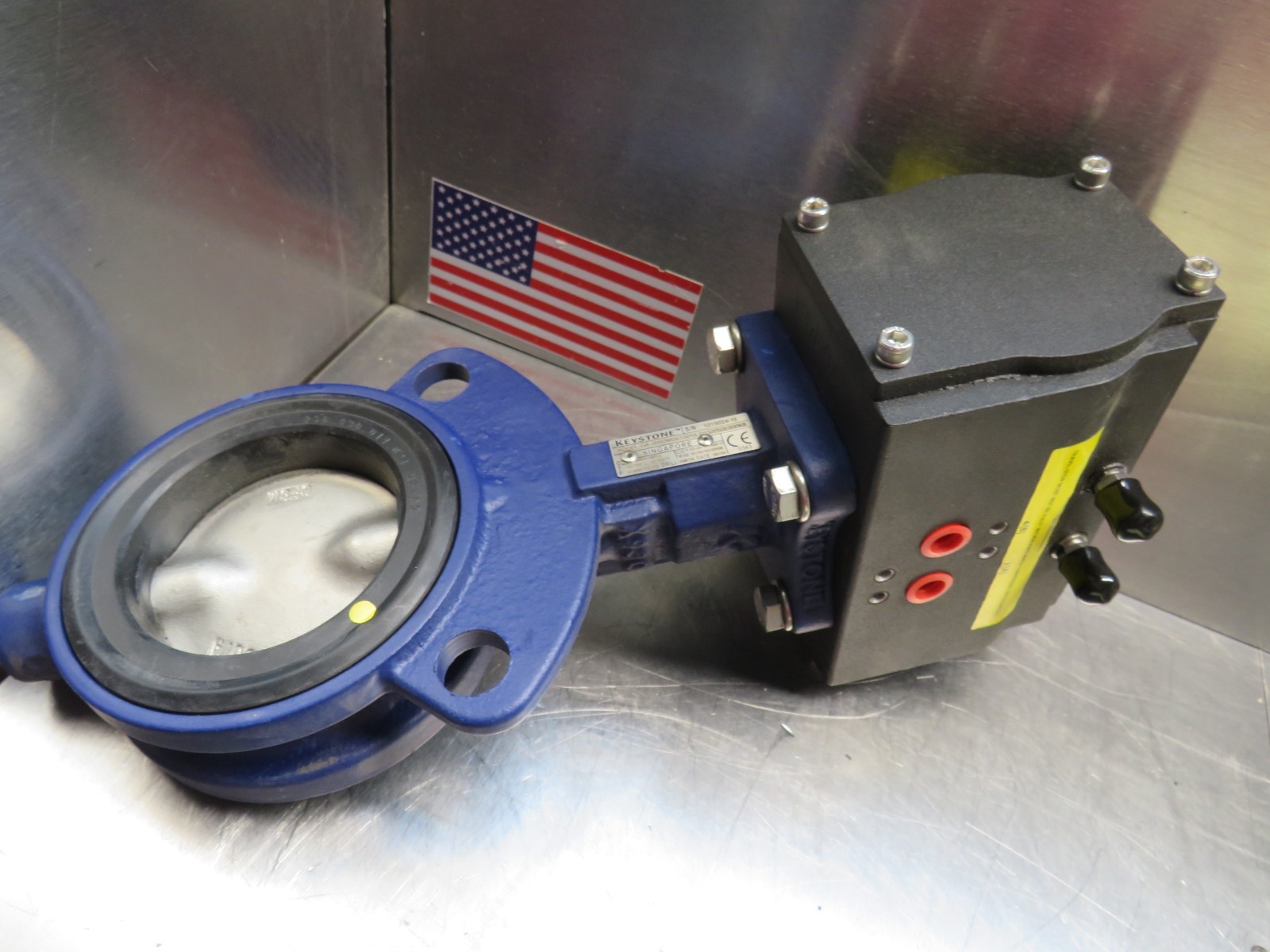 Keystone GR-0080W0A10016-D1S00S0E000KB w/ F89U-004 DA Actuator