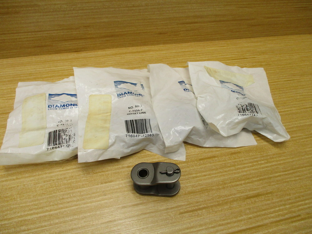 Diamond Chain Company C-7334-P Chain Link 80-1 (Pack of 4)