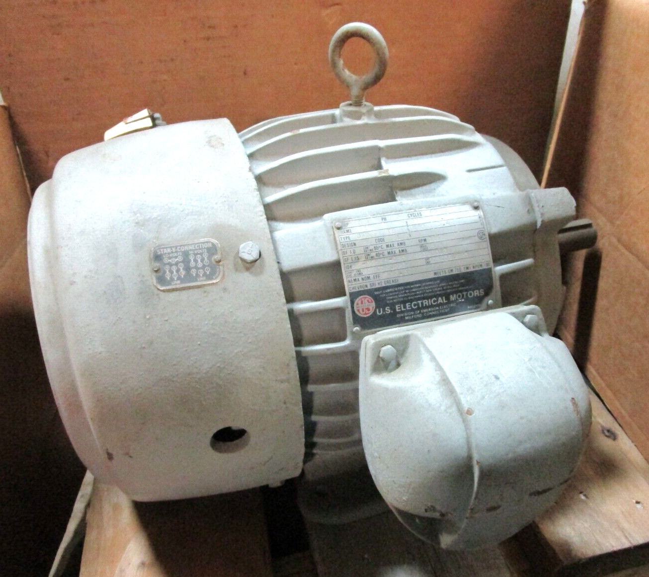 US Electrical Motors 2HP 3 PH 213 Frame 230/460 Volts 51206LR