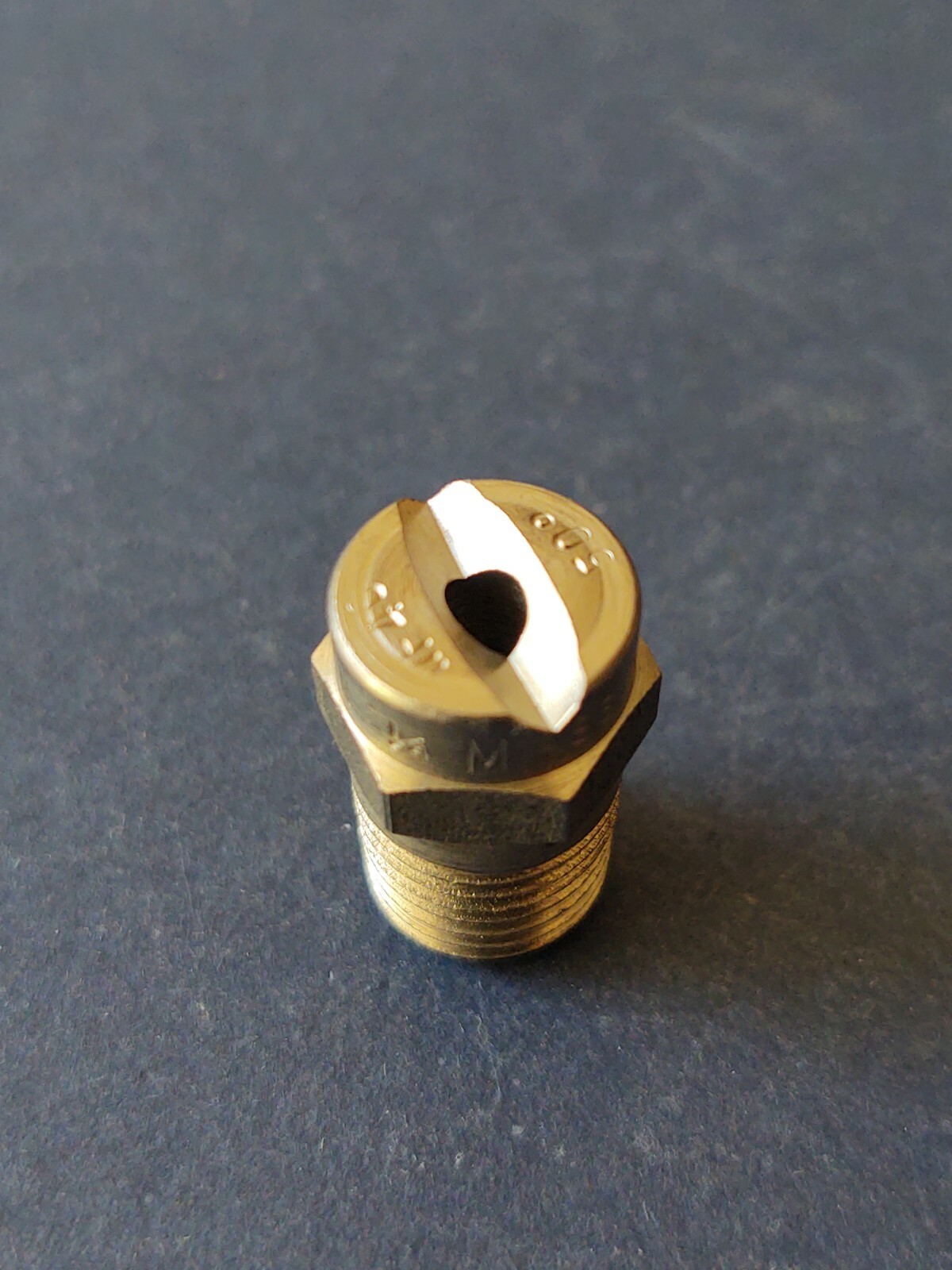 Delavan ¼ M-SS (Stainless Steel) Flat Spray Nozzle – WF-40 50⁰ Spray Angle NEW