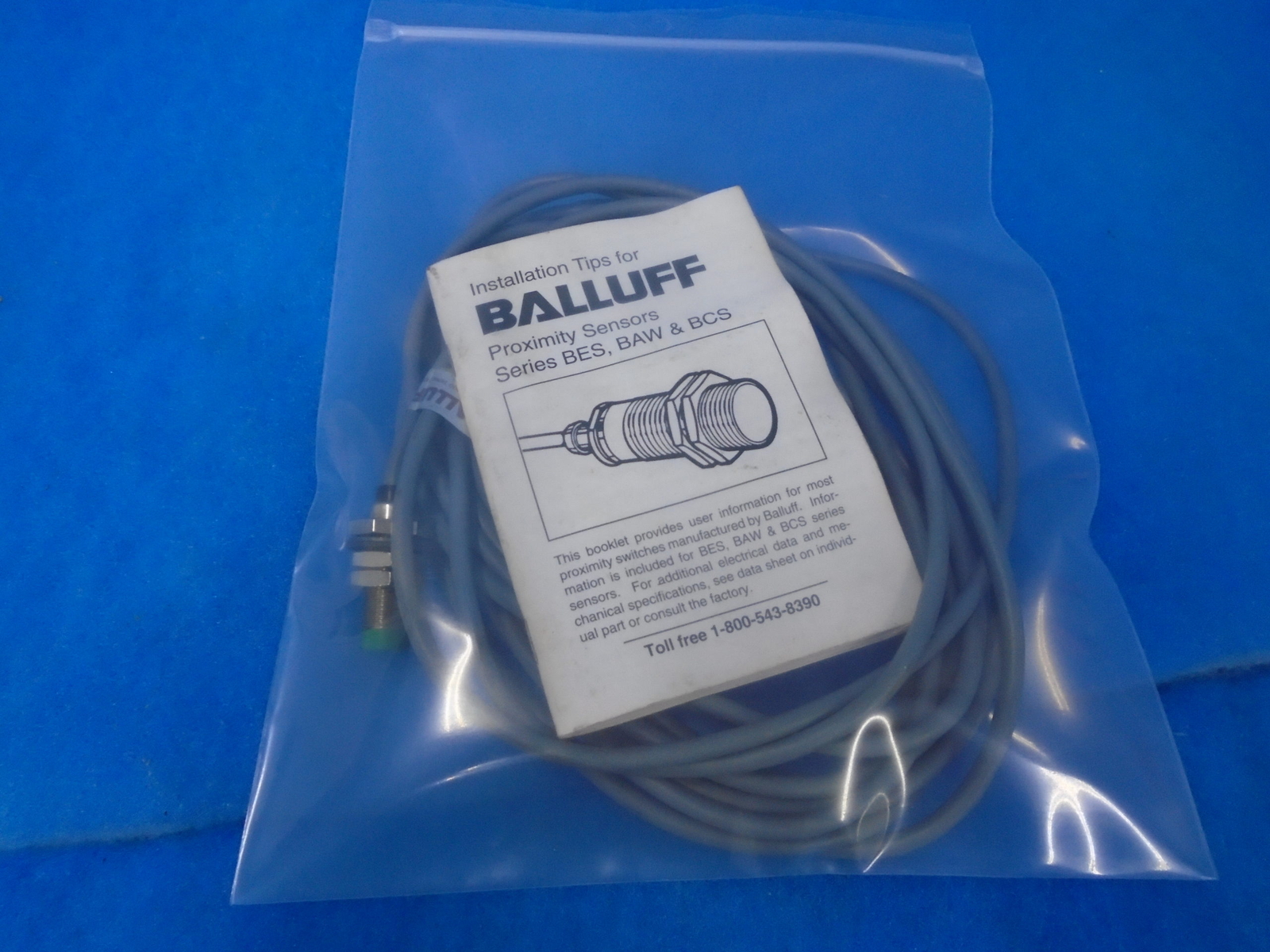 BALLUFF BES-516-607-A PROXIMITY SENSOR 1YR WARRANTY