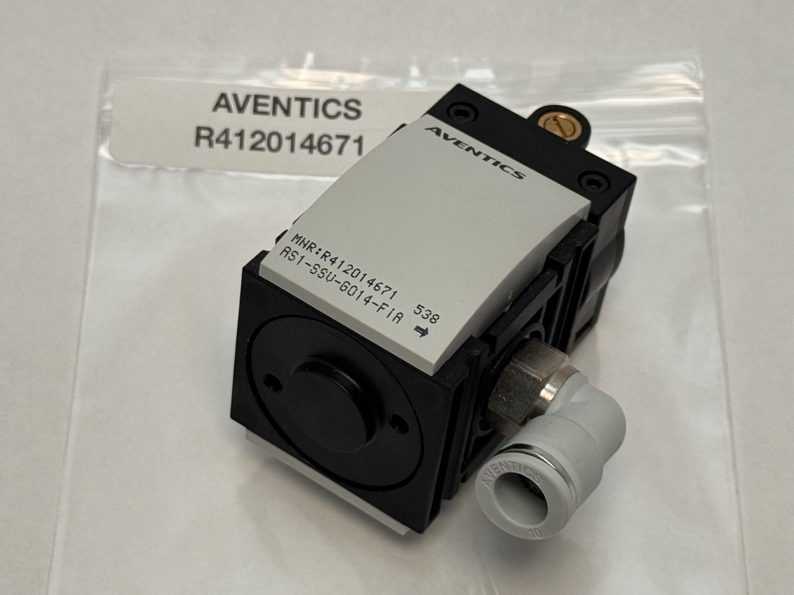Aventics R412014671 Soft Start Valve AS1-SSV-G014-FIA
