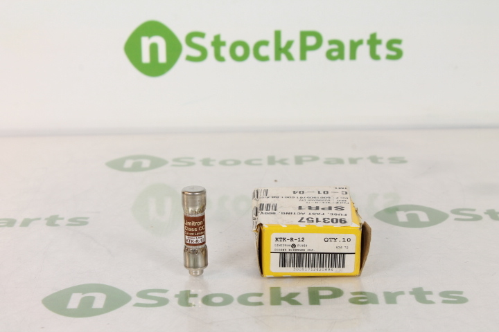 LIMITRON KTK-R-12 10 PACK NSFB – CLASS CC FUSE 12 AMPS 600 VOLTS (kV)