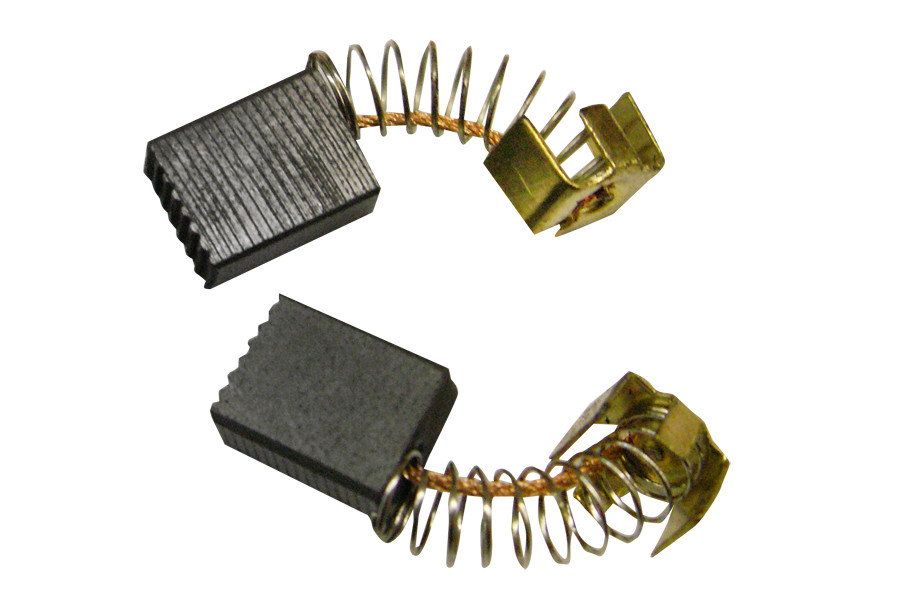 2x carbon brushes for Makita orbital sander 9035KB 7.9 x 4.9 x 10.0 mm