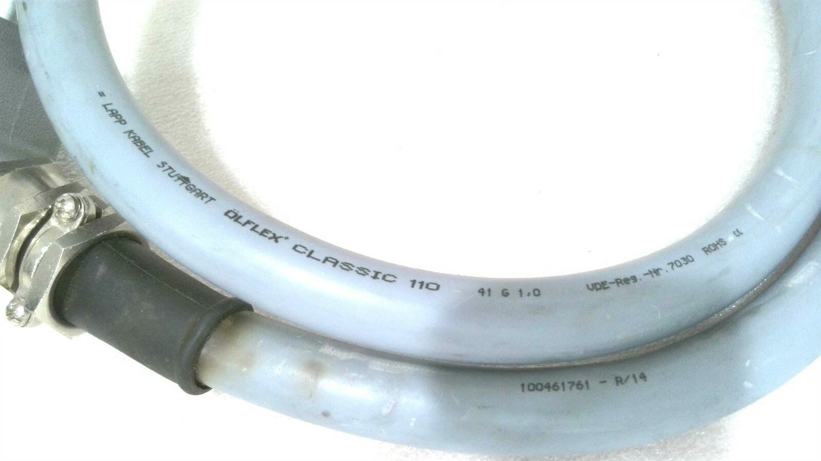 HARTING CONNECTORS ATTACHED TO OFLEX CLASSIC 110 100461761 – R/14 WIRE