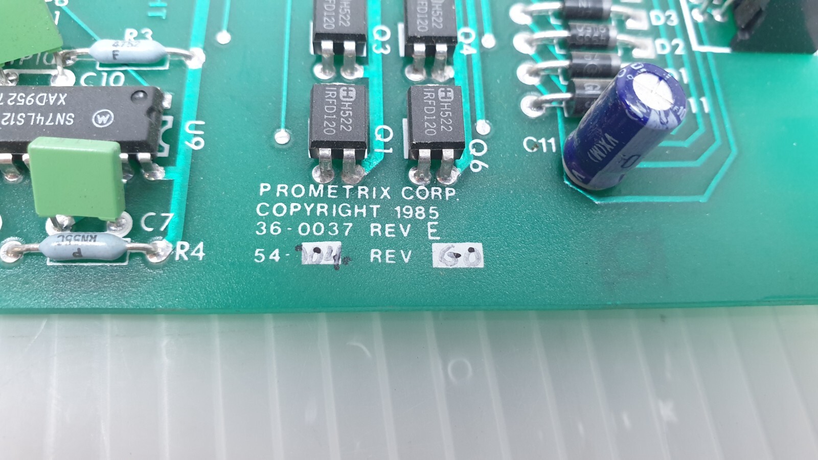 Prometrix 36-0037 Industrial PCB Circuit Motor Control Board Assembly