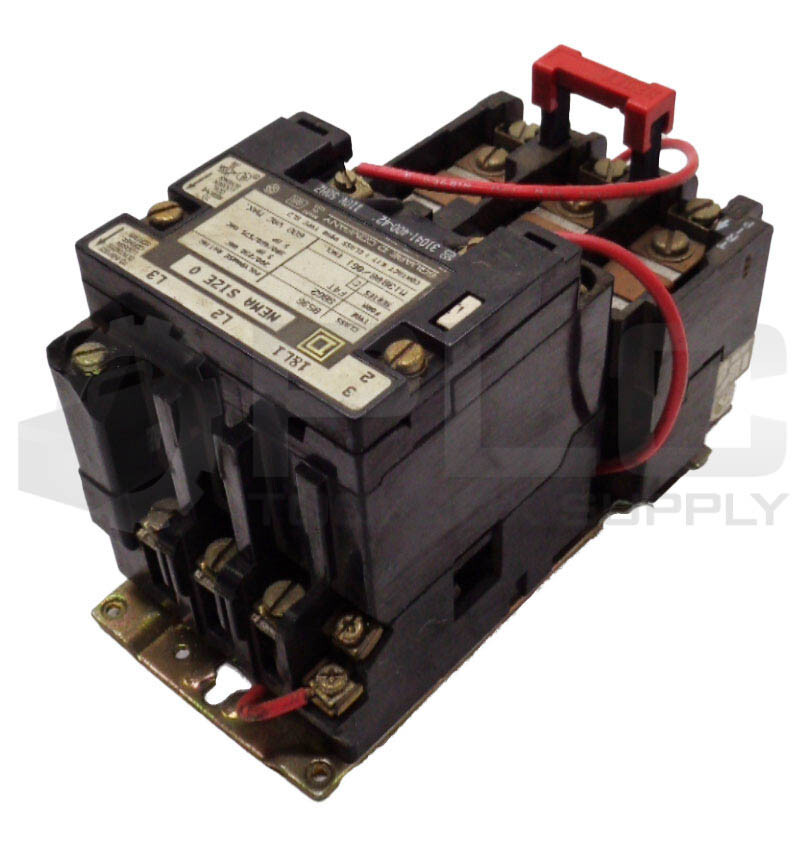 SQUARE D 8536 SBG2 /C CONTACTOR 8536 SBG2F4T W/ 31041-400-42 W/3 – B6.90
