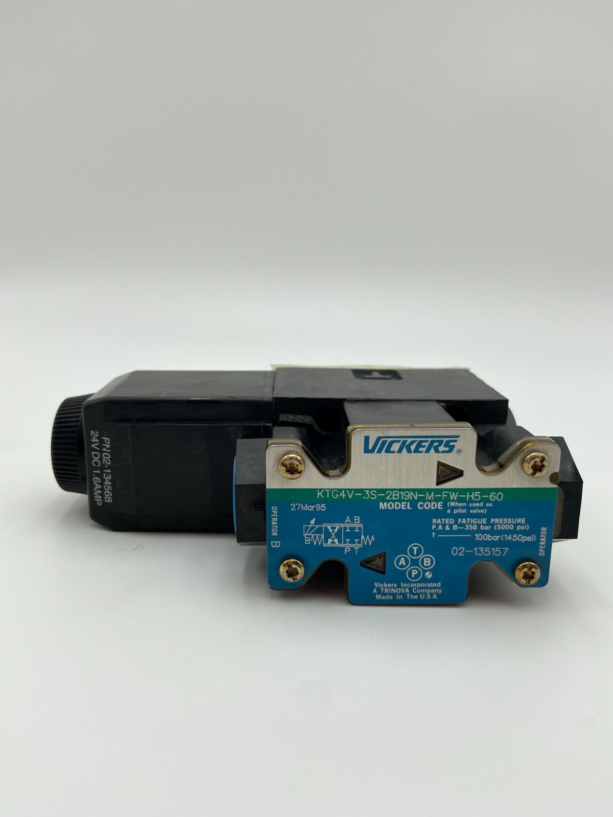 Vickers – 02-135157, KTG4V-3S-2B19N-M-FW-H5-60 – Genuine-New