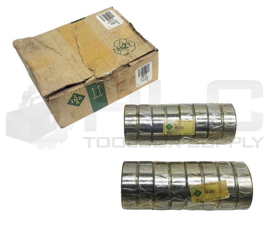 BOX OF 8 NEW INA RNA6908 NEEDLE ROLLER BEARING 48 x 62 x 40mm