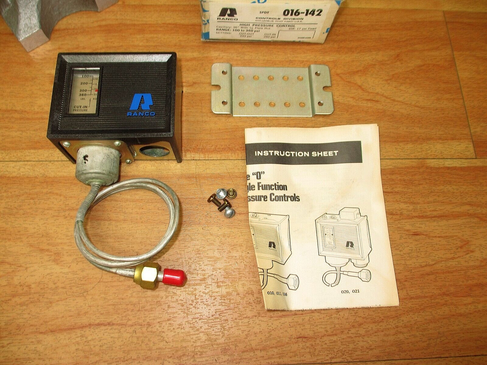 Ranco 016-142 *NEW* High Pressure Control