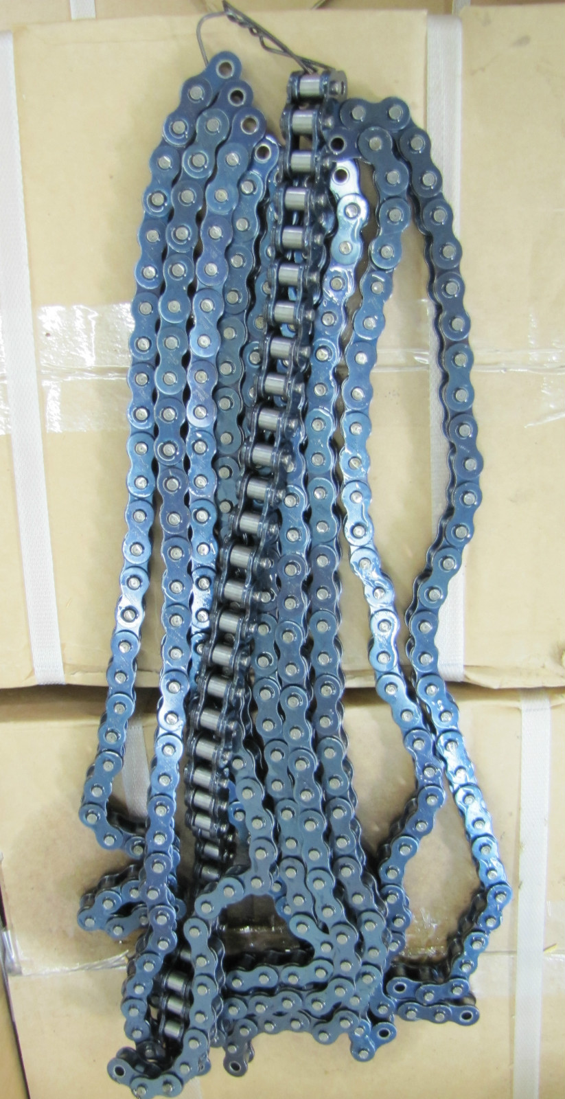 50) 16-3/4″ IWIS JWIS ROLLER CHAIN 1/2″ PITCH FL 85 SL 33 GLD ISO606 1550.5509.4