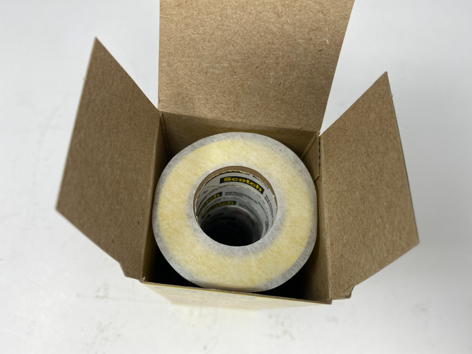 New Full Case 10x Rolls- Scotch 35, 054007-10257 Electrical Yellow Tape