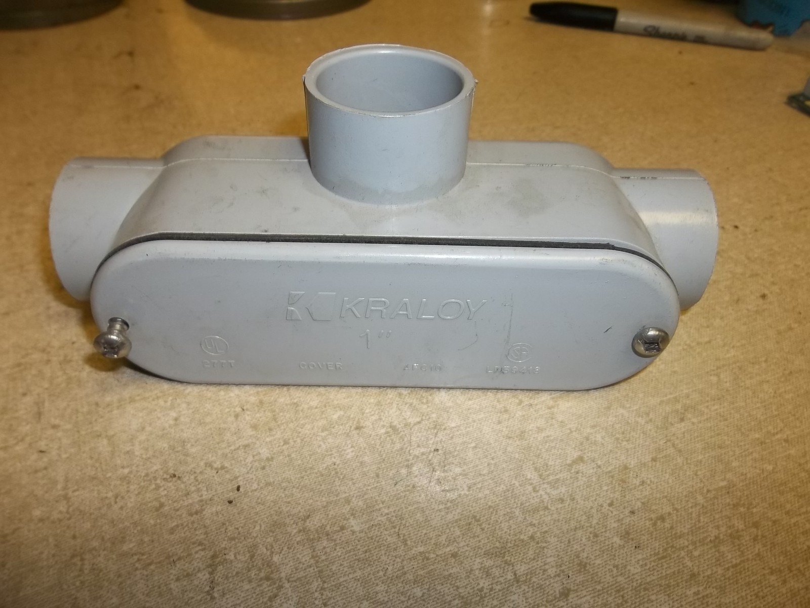 NEW Kraloy T10 T” Conduit Body 277T AFC10 LR59418 *FREE SHIPPING*