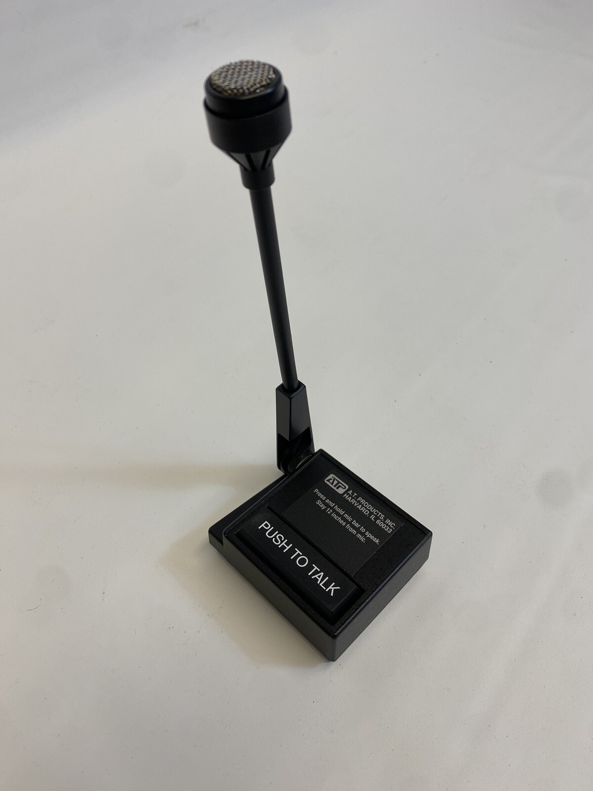 New/Open Box- AT Products ATP M31 Push to Talk Microphone -Free US Shipping-