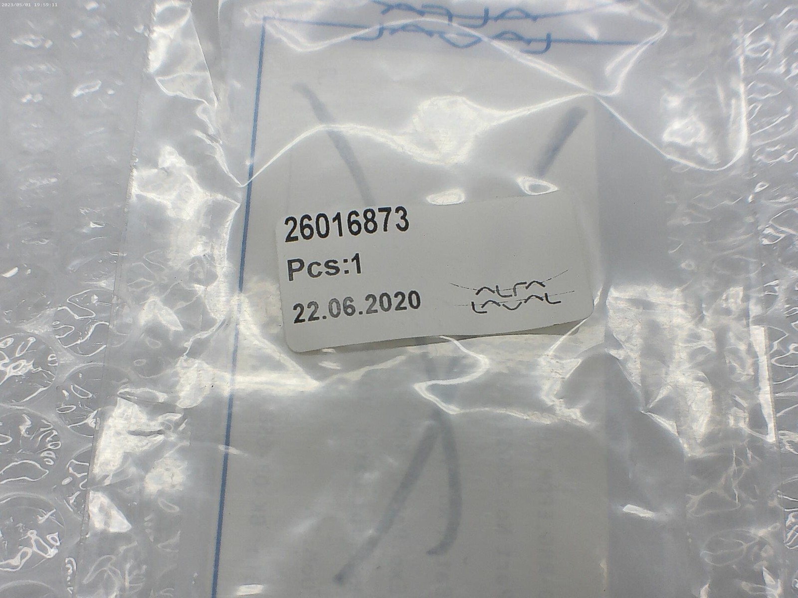 ALFA LAVAL 26016873 O-RING LOT OF 4 NSNP