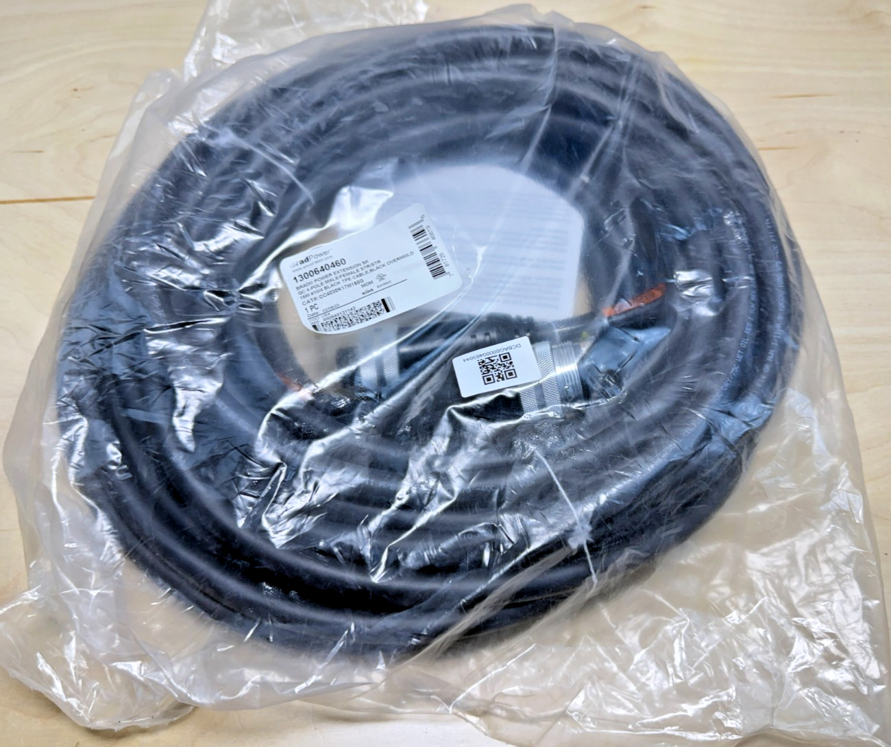 Woodhead CC4030K17M150G Brad Power SK QC 4-Pole Cable, 15M, 10/4 1300640460