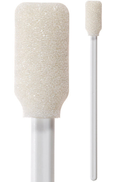 (Bag of 500 Swabs) 71-4501: 5.063” Overall Length Foam Swab with Narrow
