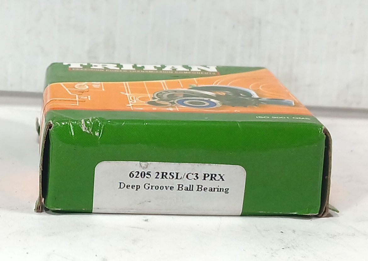 1 NEW TRITAN 6205 2RSL/C3 25X52X15mm RADIAL DEEP GROOVE BEARING NIB *MAKE OFFER*