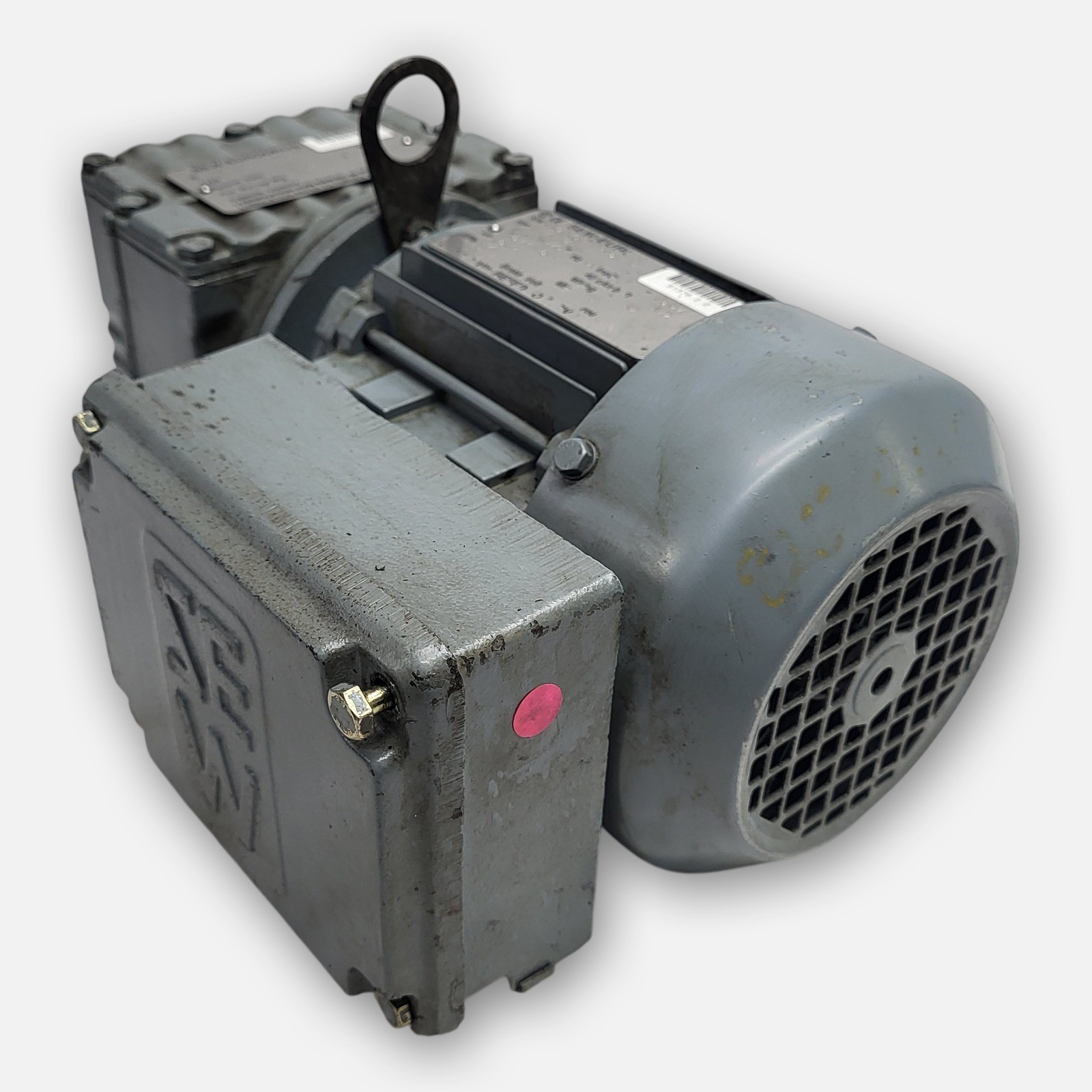 SEW EURODRIVE R27DT71K4 GEAR MOTOR 1/4HP 17RPM RATIO: 105.49, R27