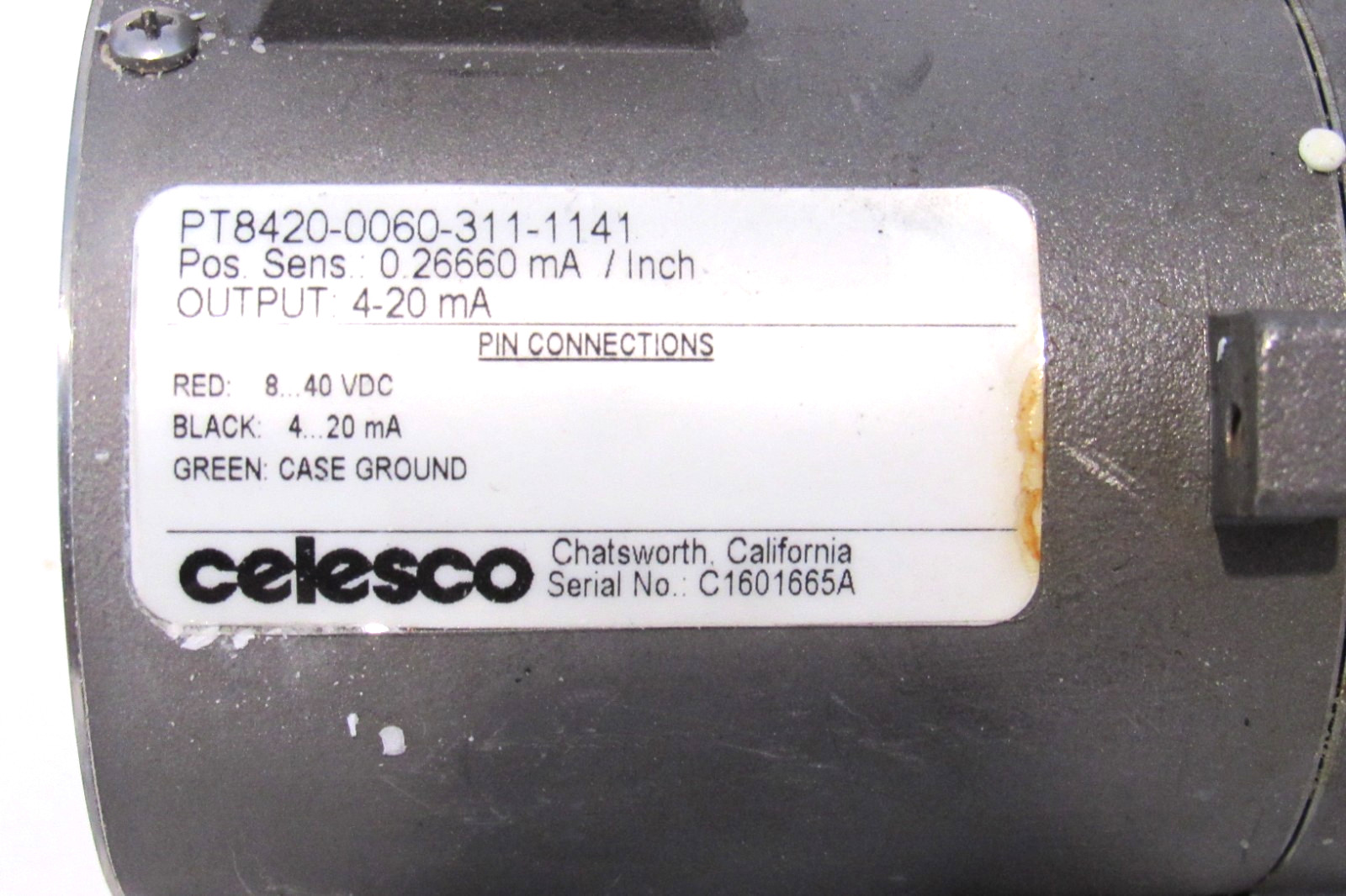 NEW CELESCO PT8420-0060-311-1141 POSITION TRANSDUCER PT842000603111141