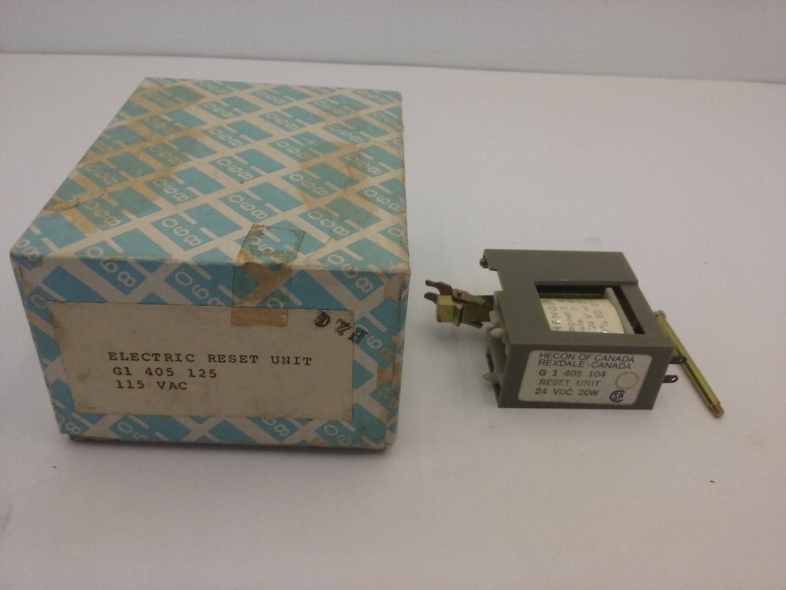 HECON G1-405-104 RELAY COIL 24VDC 29 OHMS NIB
