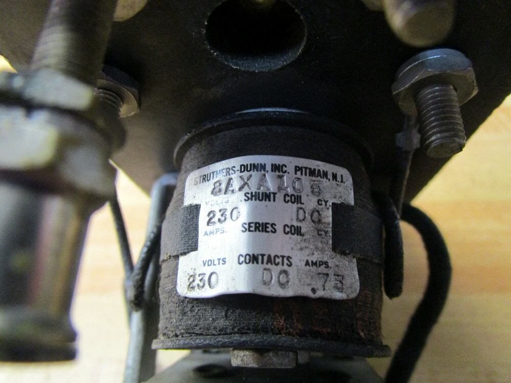 Struthers Dunn 8AXA105 Relay Assy.