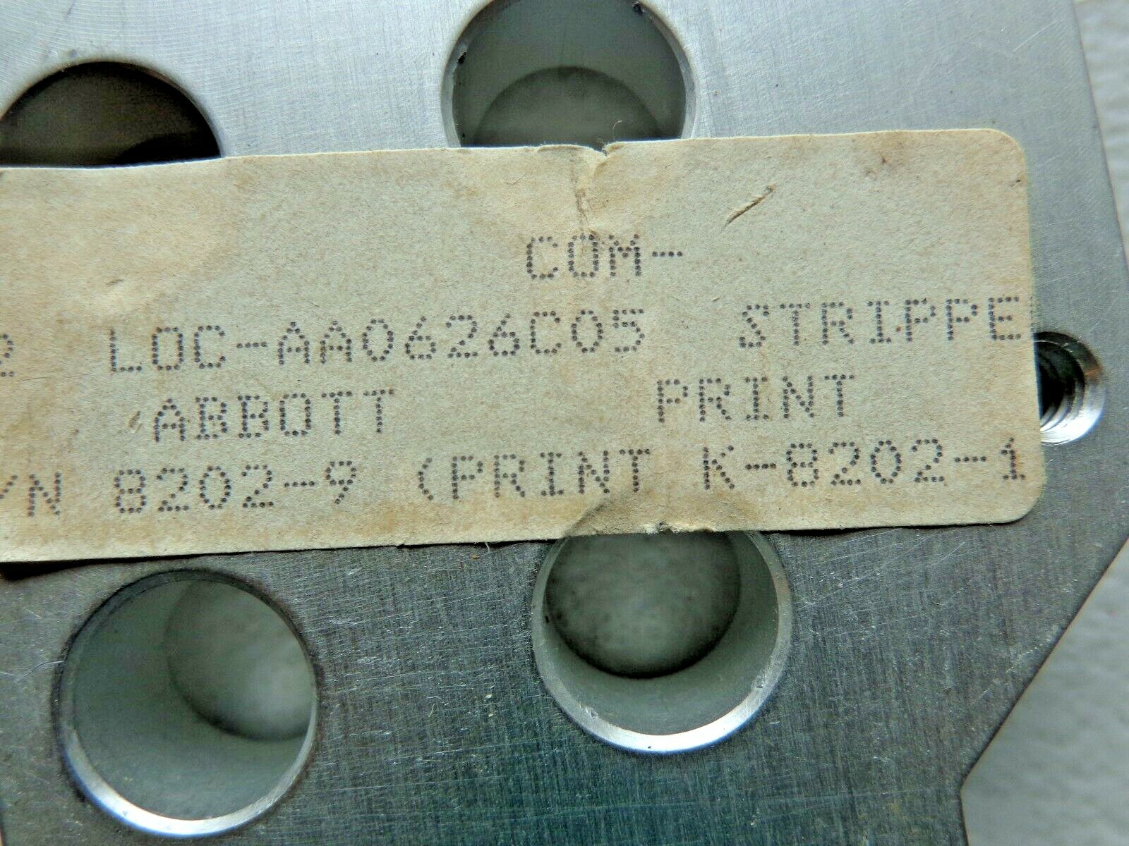 ABBOTT 8202-9 105925 PRINT K-8202-1