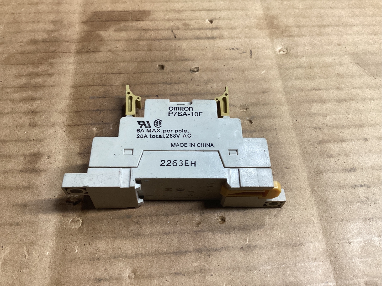 Omron P7SA-10F Relay Socket Base #809M17
