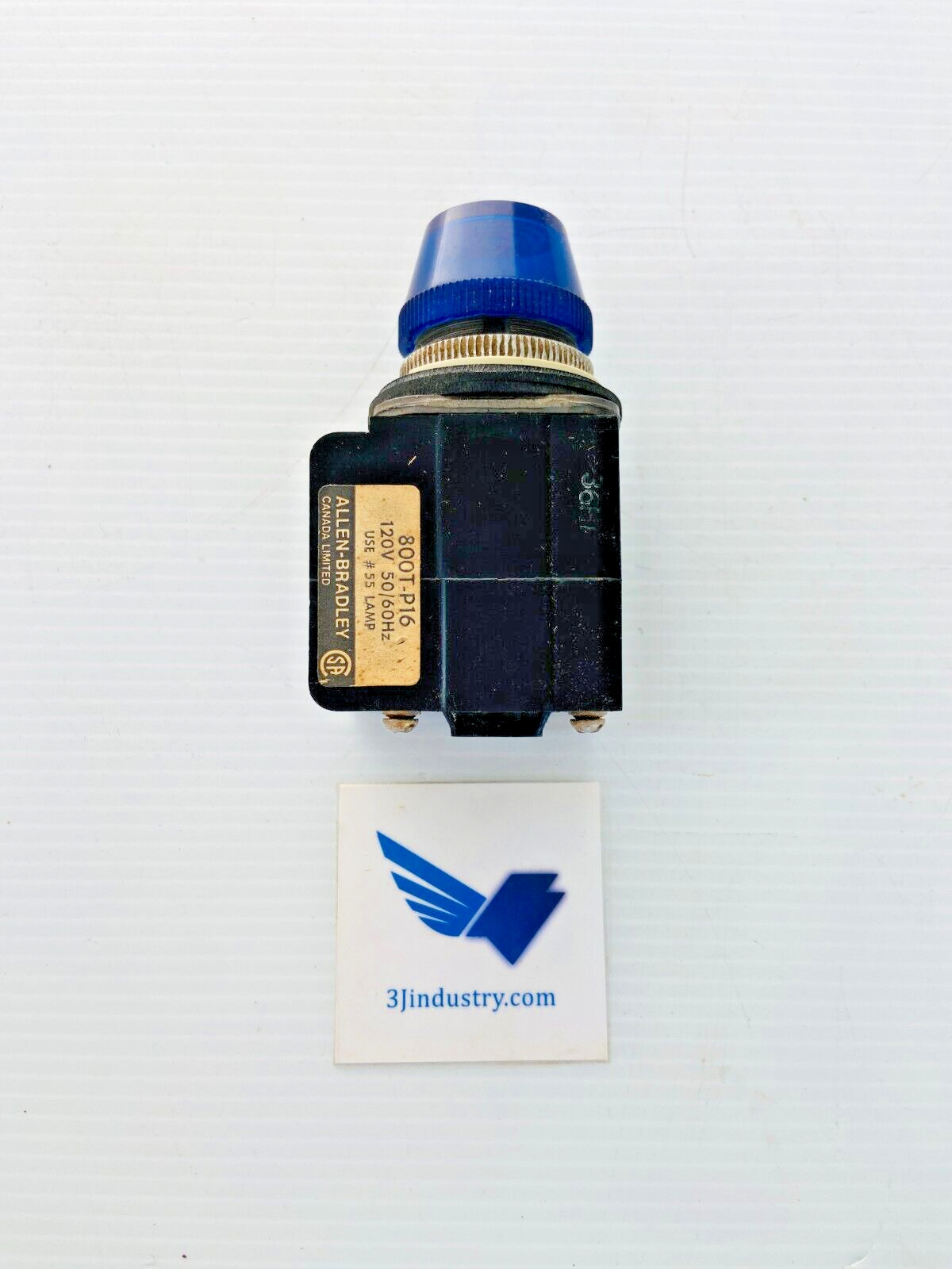 800T-P16B-OS BLUE #55 LAMP 120V 50/60HZ – ALLEN-BRADLEY 800TPB16B PILOT LIGHT