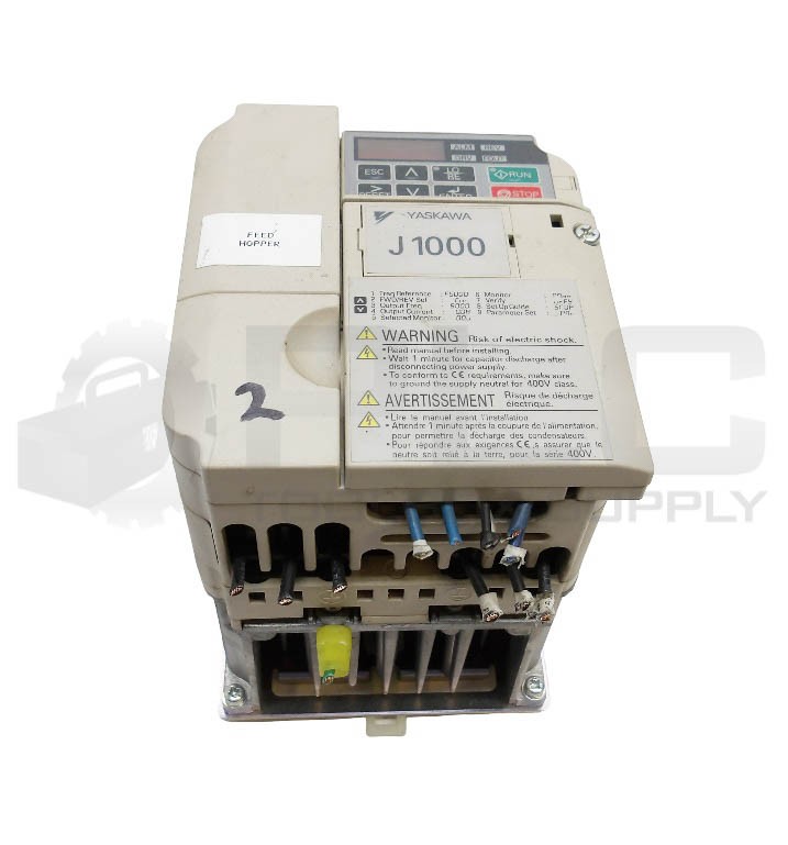 YASKAWA CIMR-JU4A0004BAA /A AC DRIVE 3PH 380-480V 4.3/3.2A
