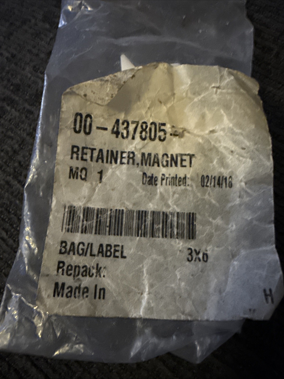 Retainer Magnet for Hobart 00-437805