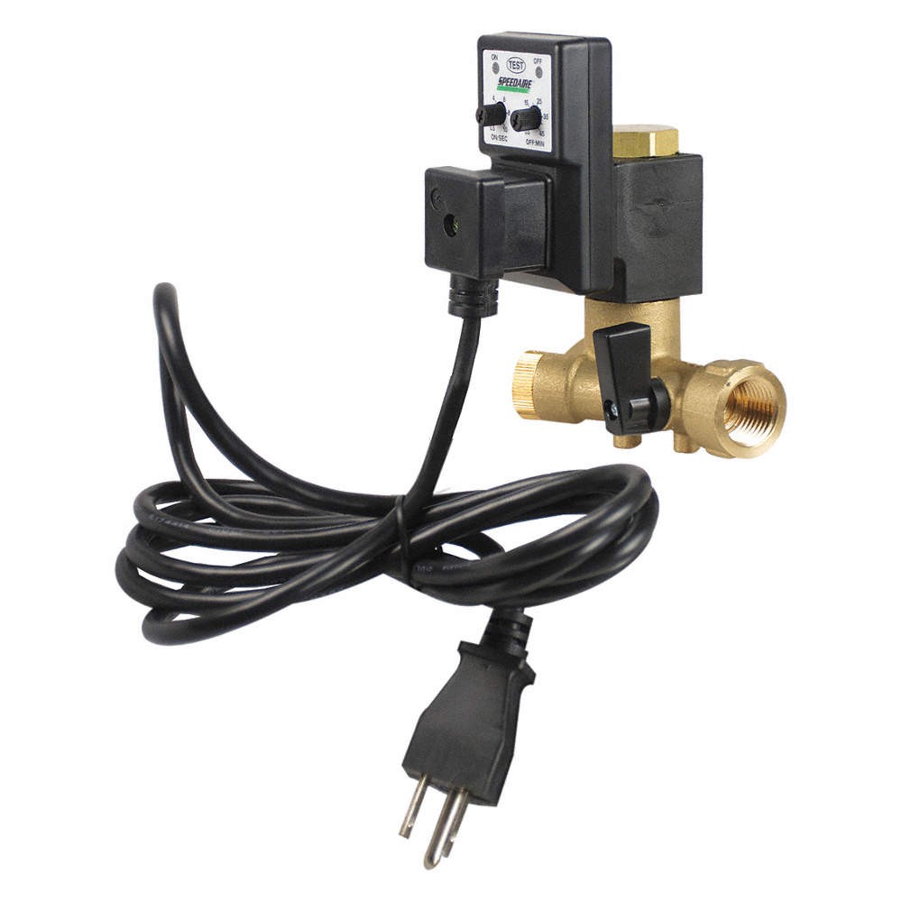 SPEEDAIRE 38XR70 Auto Drain Valve,230V,1.2 gpm 38XR70