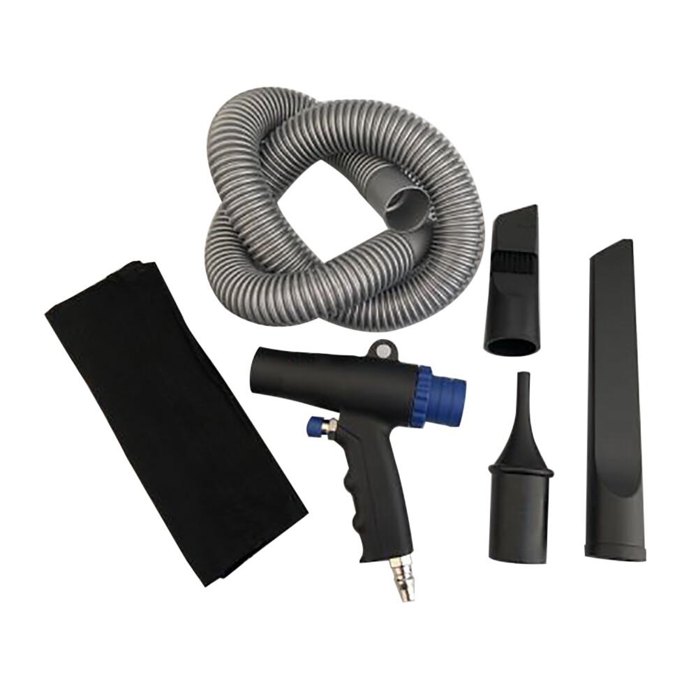 Dual Function Air Vacuum Blow Gun Pneumatic Tools Cleaner Cleaning Tools 90PSI