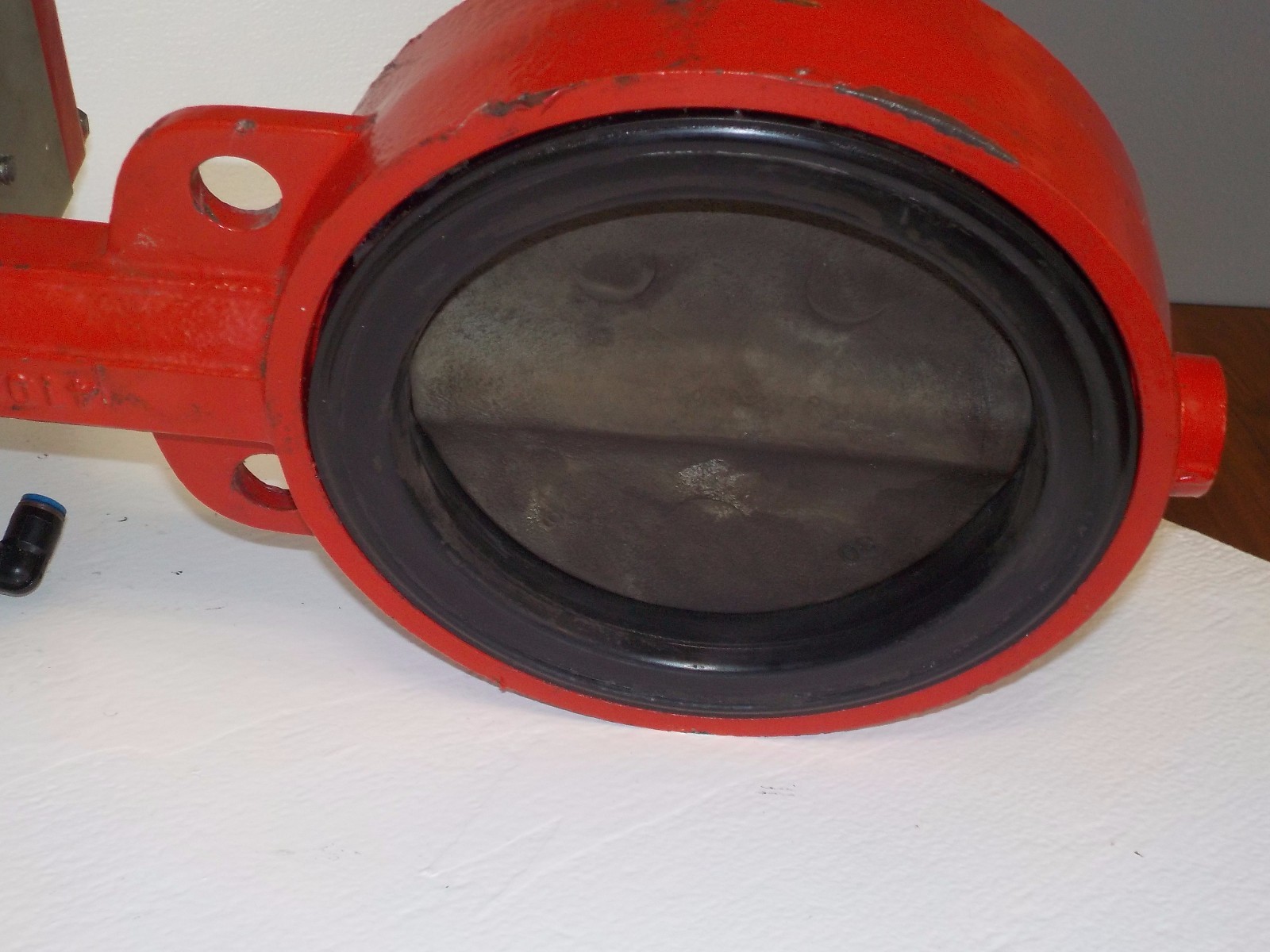 BRAY CONTROLS 92-1190-11300-532 USED ACTUATOR W/ BUTTERFLY VALVE 92119011300532