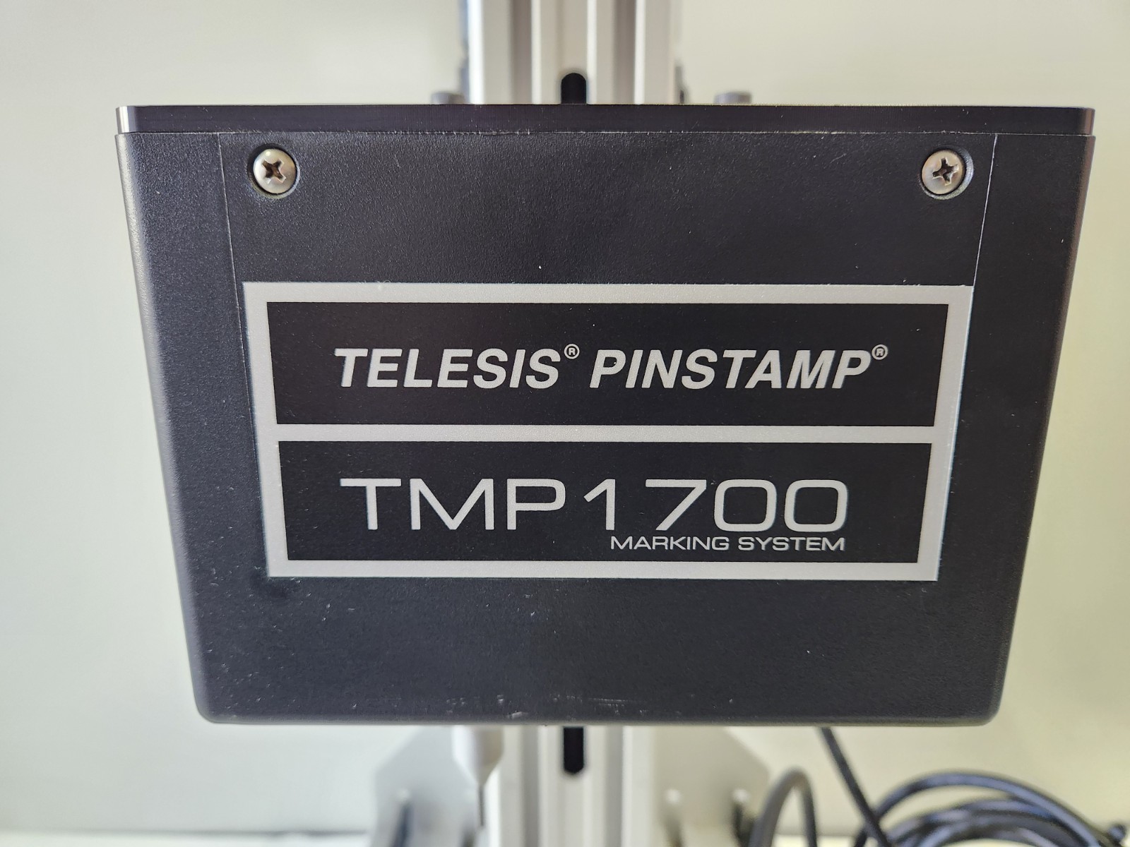 Telesis PinStamp TMP1700 Marking Head, TMC470 Controller and Stand