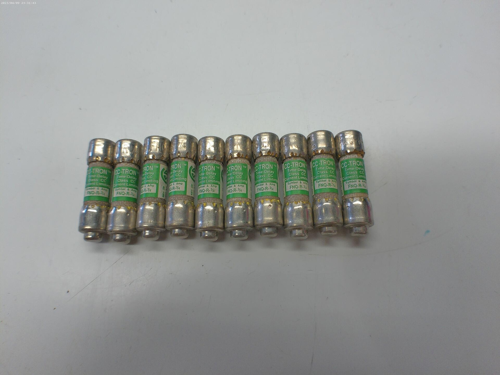 CC TRON FNQ-R-3/4 FUSE LOT OF 10 NSNP