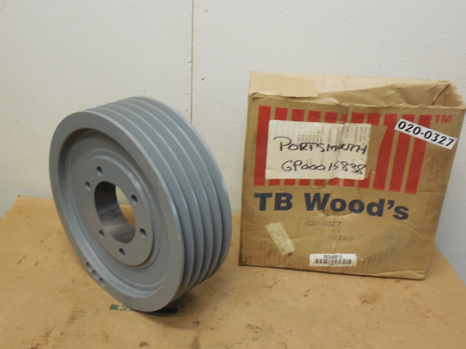 TB WOODS PULLEY SHEAVE 5V11.8 x 5 – E 5V11-8×5-E 5 GROOVE 2120 MAX RPM 2120RPM