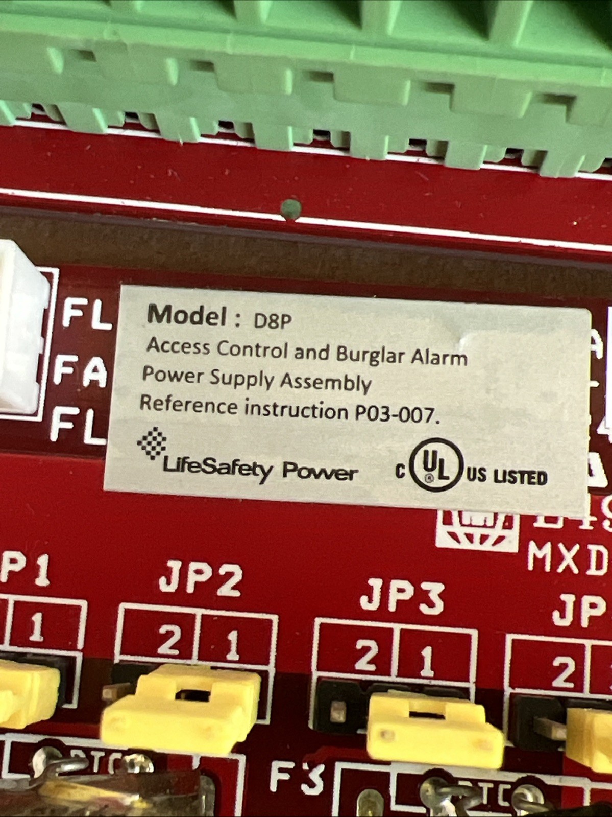 LifeSafety Power C8 Module W/D8P Lot Of 4 Boards
