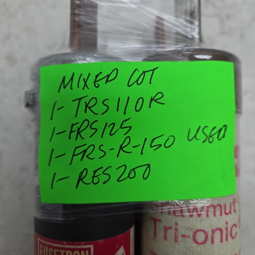Mixed Lot of 4 K5 Fuses TRS110R FRS125 FRS-R-150 RES200 110A 125A 150A 200A