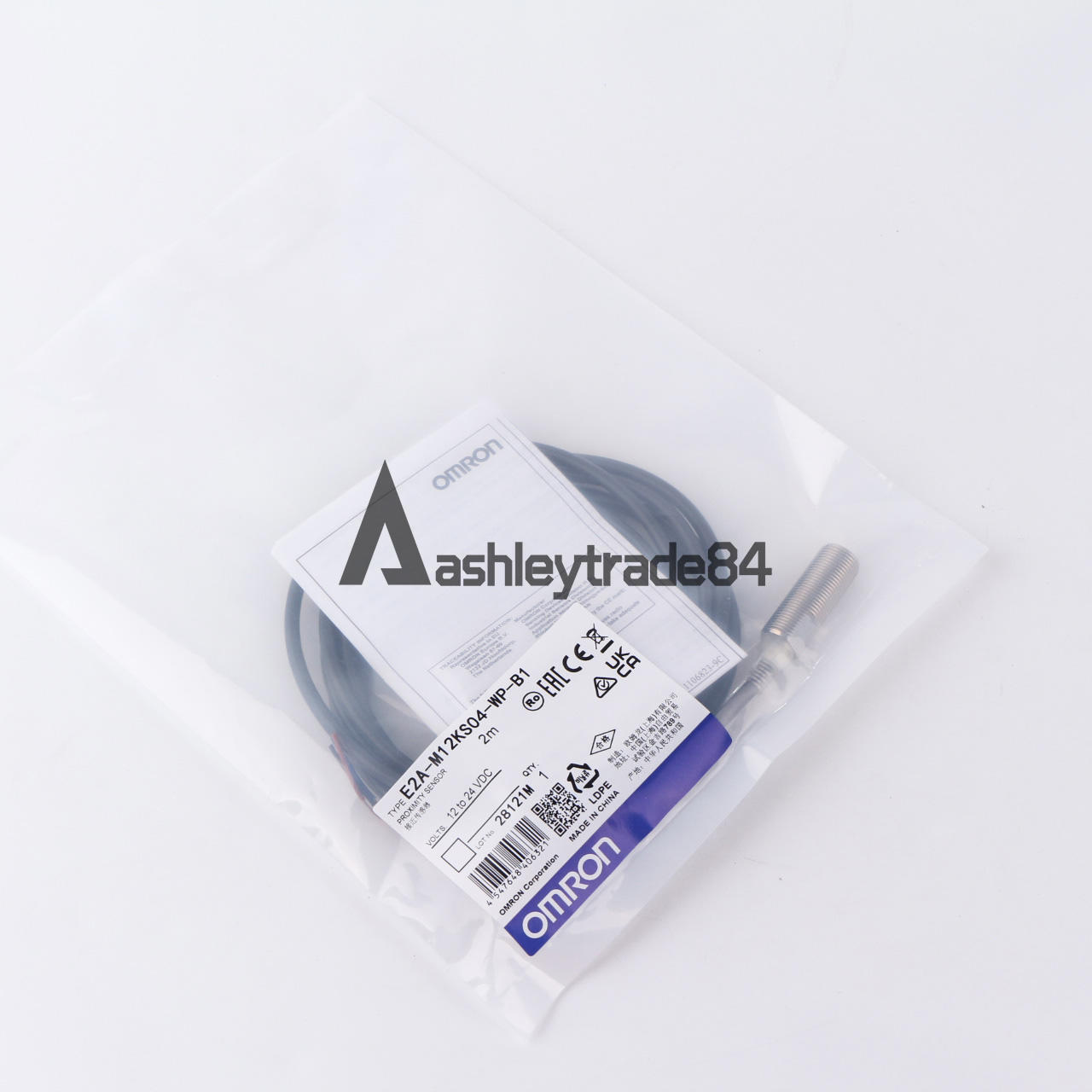 for New OMRON Photoelectric Switch E2A-M12KS04-WP-B1 E2AM12KS04WPB1